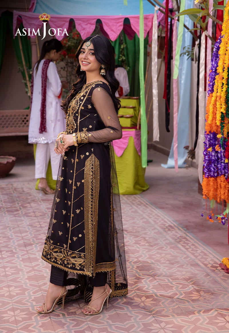 Asim Jofa Pyaar Diyan Gallan Unstitched 3pcs - Jotey