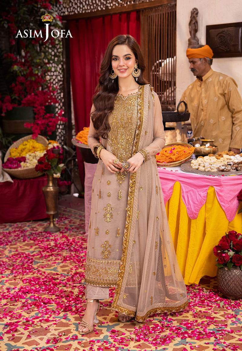Asim Jofa Pyaar Diyan Gallan Unstitched 3pcs - Jotey
