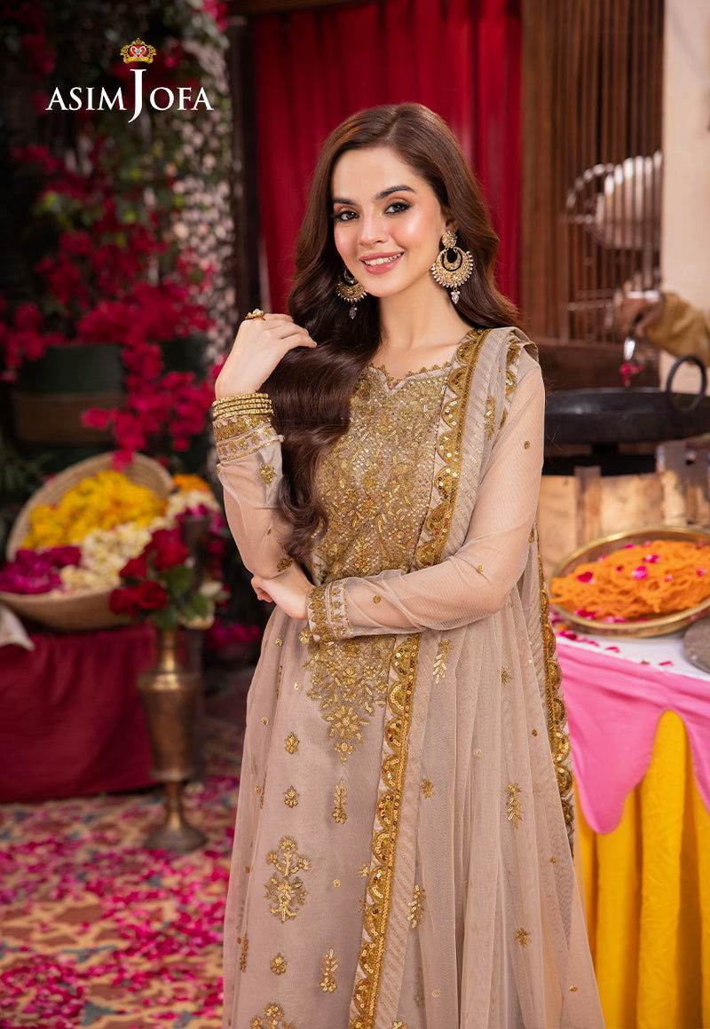 Asim Jofa Pyaar Diyan Gallan Unstitched 3pcs - Jotey