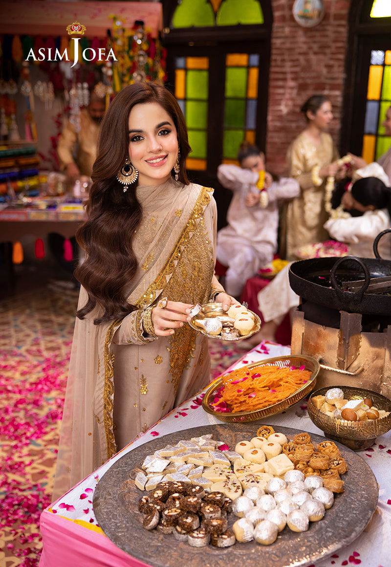 Asim Jofa Pyaar Diyan Gallan Unstitched 3pcs - Jotey