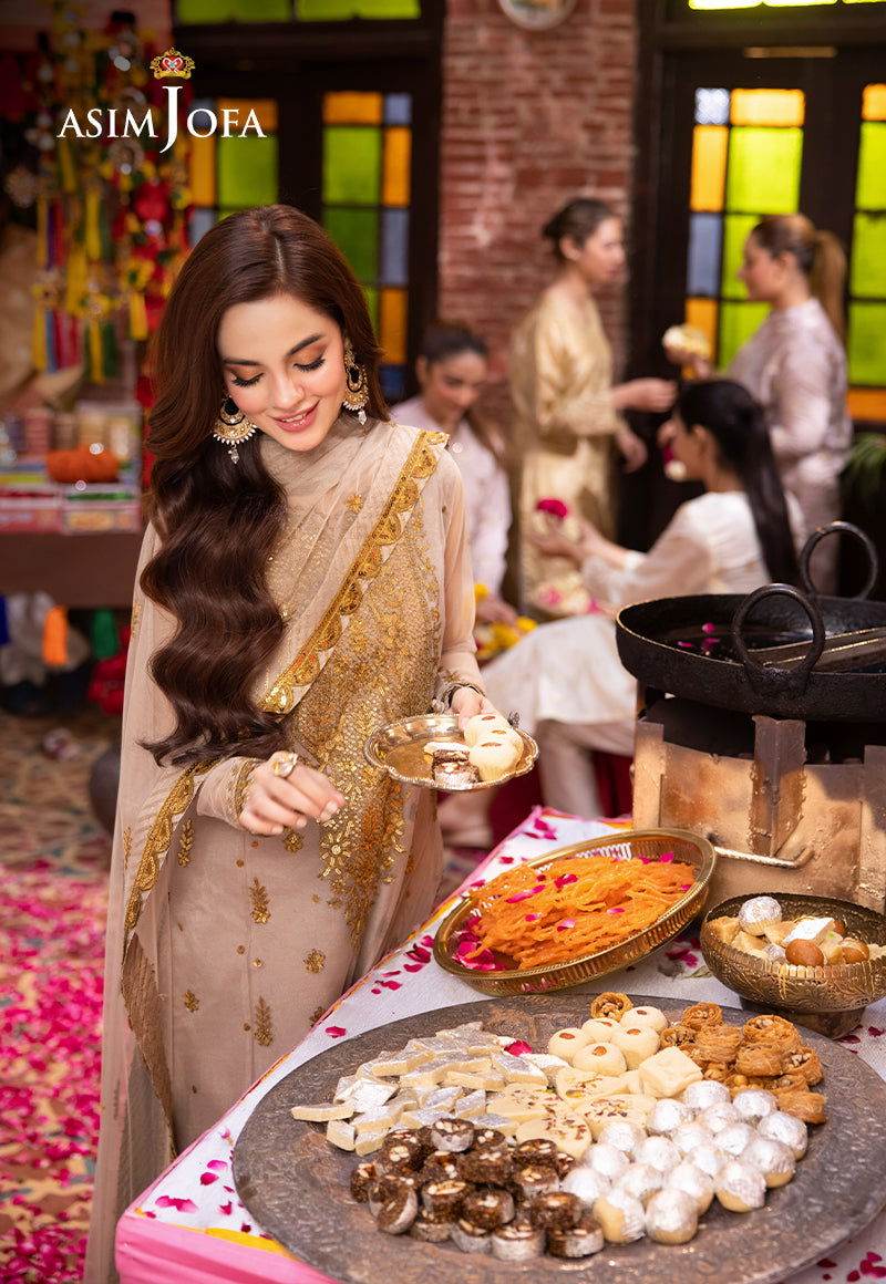 Asim Jofa Pyaar Diyan Gallan Unstitched 3pcs - Jotey