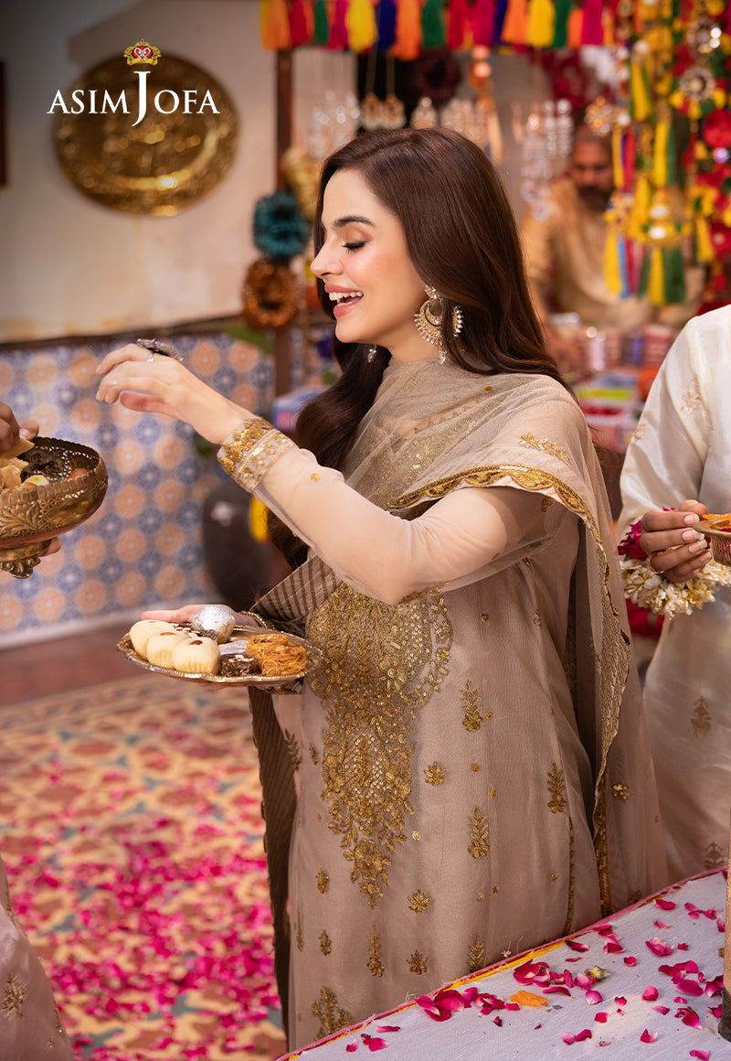 Asim Jofa Pyaar Diyan Gallan Unstitched 3pcs - Jotey