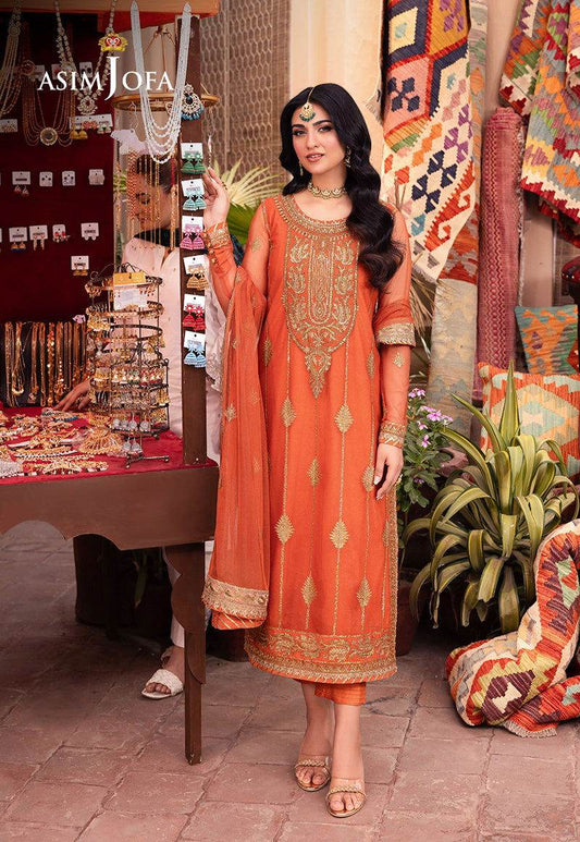 Asim Jofa Pyaar Diyan Gallan Unstitched 3pcs - Jotey