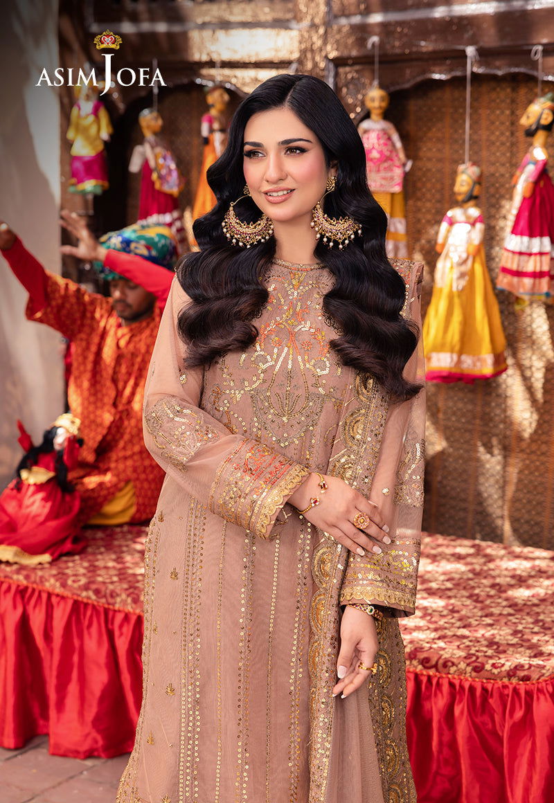Asim Jofa Pyaar Diyan Gallan Unstitched 3pcs - Jotey
