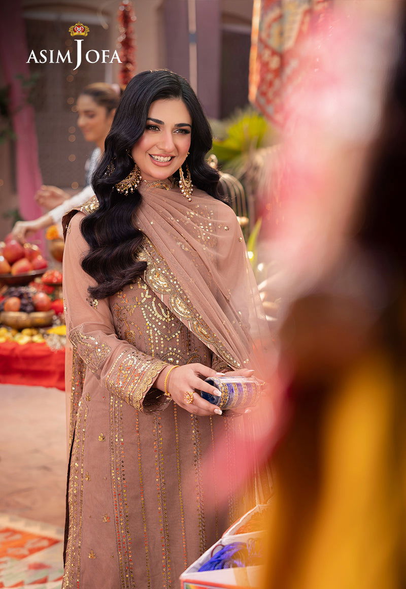 Asim Jofa Pyaar Diyan Gallan Unstitched 3pcs - Jotey