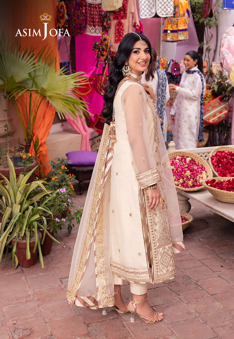 Asim Jofa Pyaar Diyan Gallan Unstitched 3pcs - Jotey