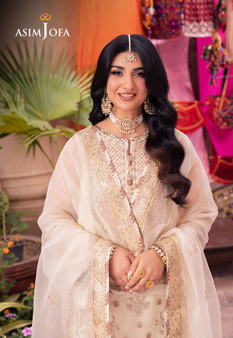 Asim Jofa Pyaar Diyan Gallan Unstitched 3pcs - Jotey