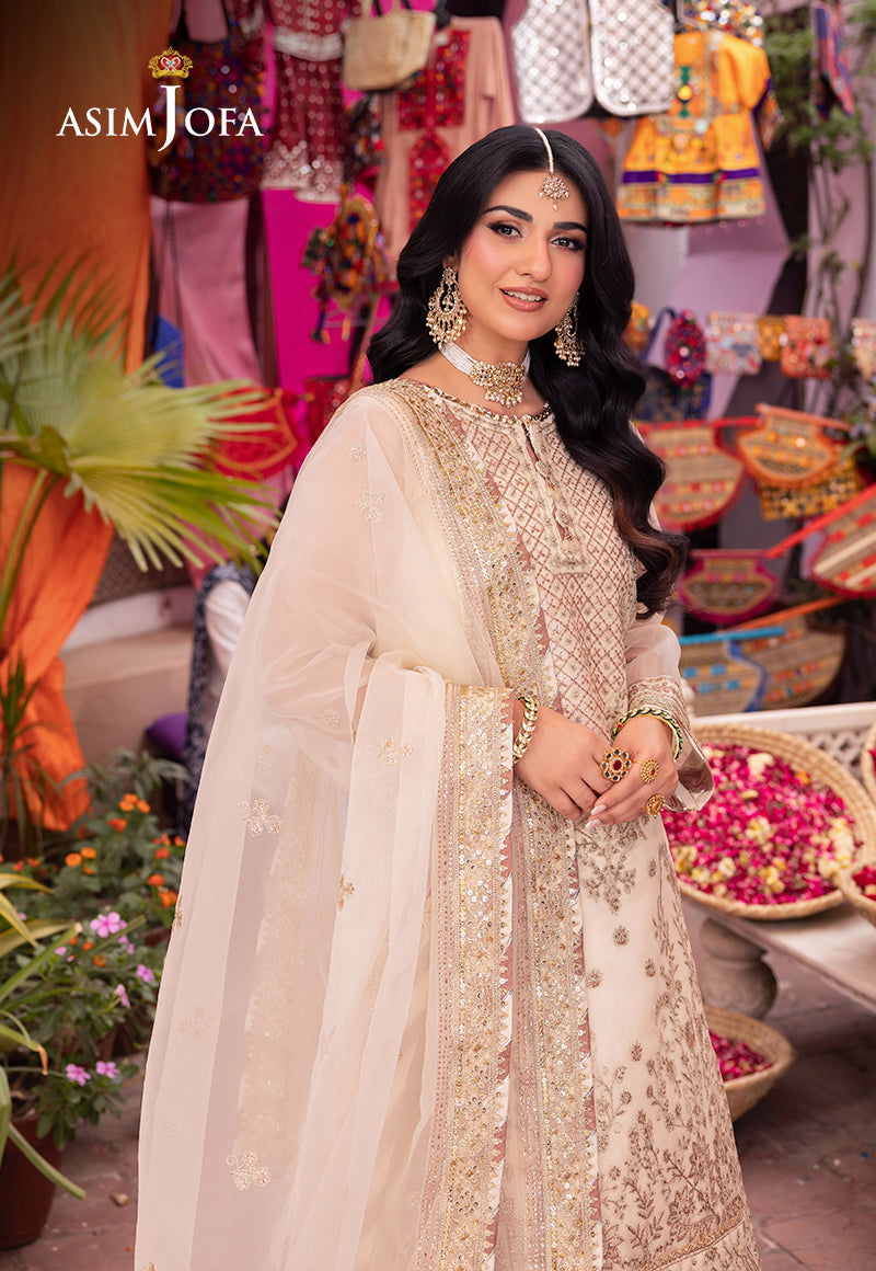 Asim Jofa Pyaar Diyan Gallan Unstitched 3pcs - Jotey