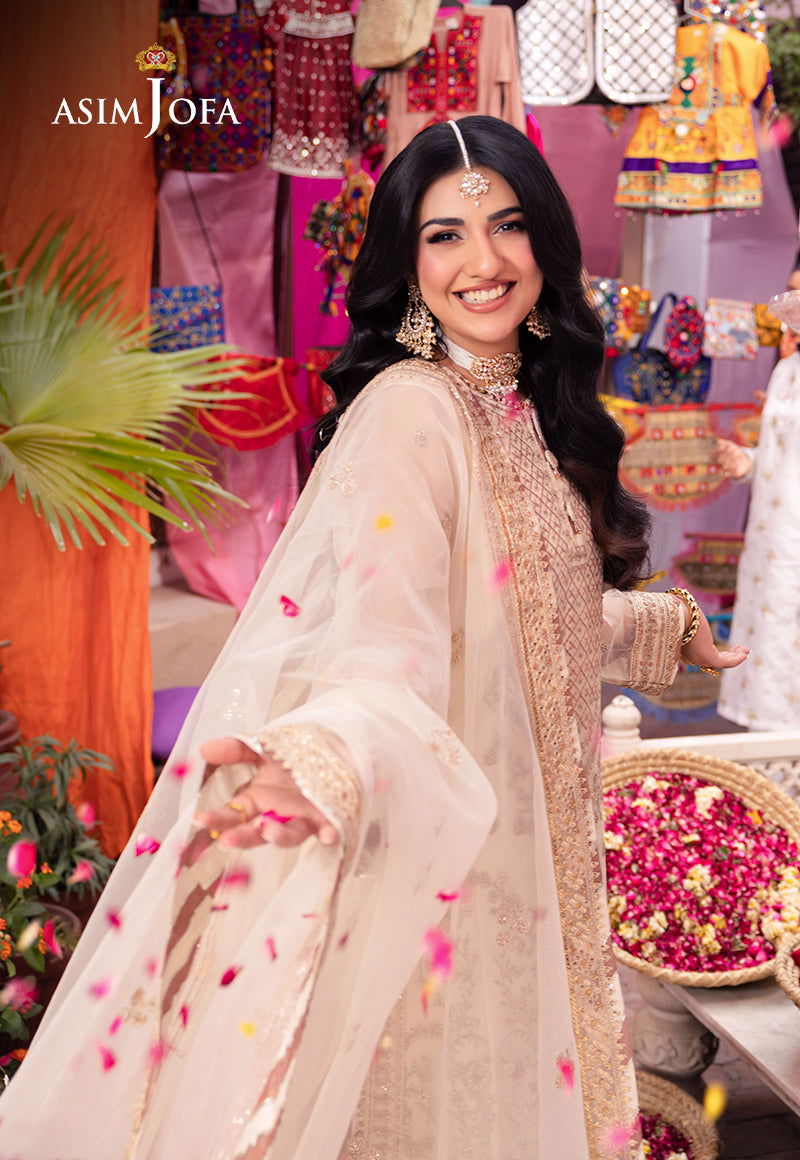 Asim Jofa Pyaar Diyan Gallan Unstitched 3pcs - Jotey