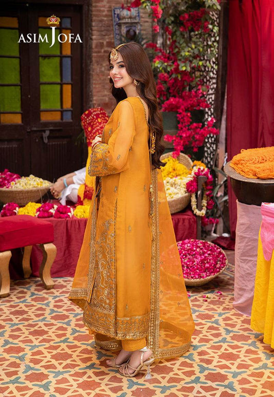 Asim Jofa Pyaar Diyan Gallan Unstitched 3pcs - Jotey