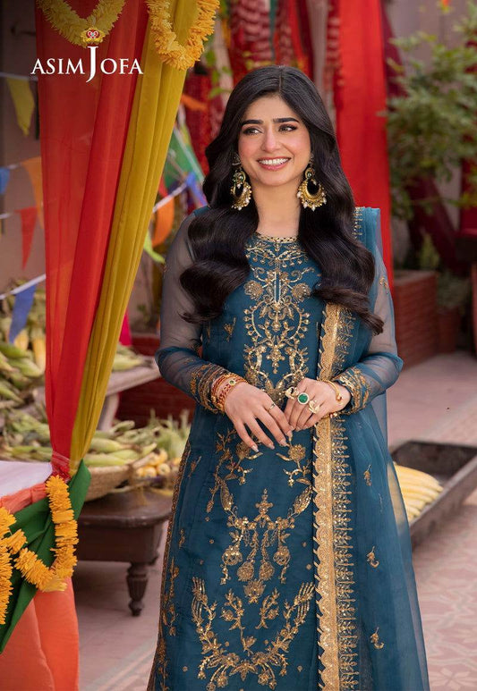Asim Jofa Pyaar Diyan Gallan Unstitched 3pcs - Jotey