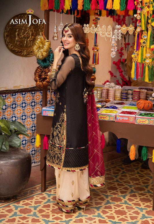 Asim Jofa Pyaar Diyan Gallan Unstitched 3pcs - Jotey