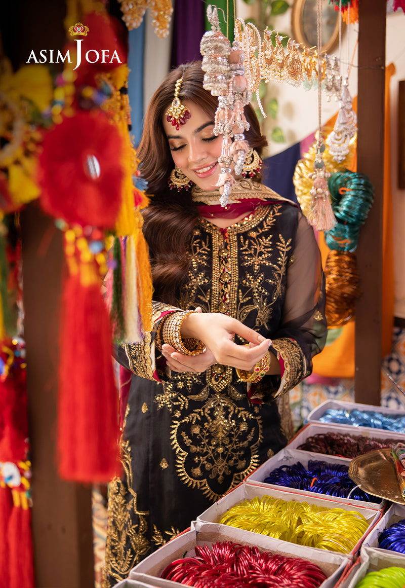 Asim Jofa Pyaar Diyan Gallan Unstitched 3pcs - Jotey