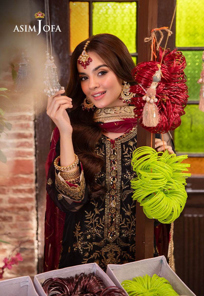 Asim Jofa Pyaar Diyan Gallan Unstitched 3pcs - Jotey