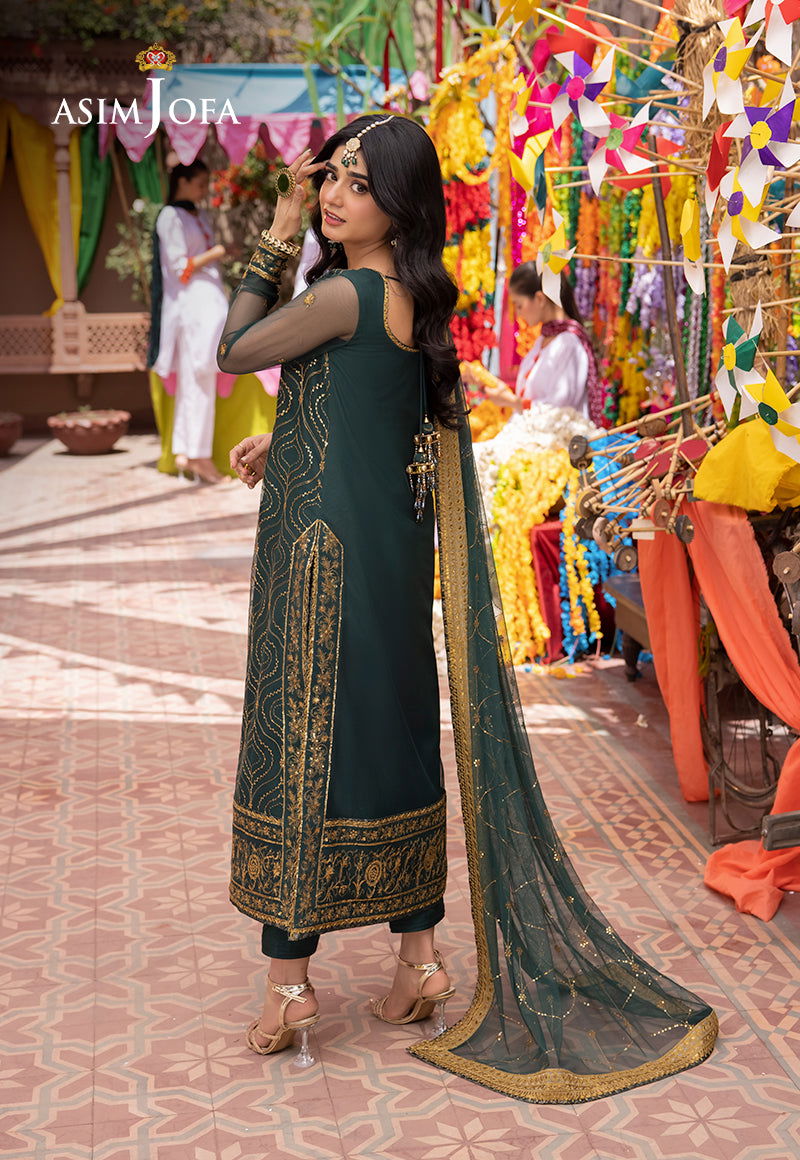 Asim Jofa Pyaar Diyan Gallan Unstitched 3pcs - Jotey