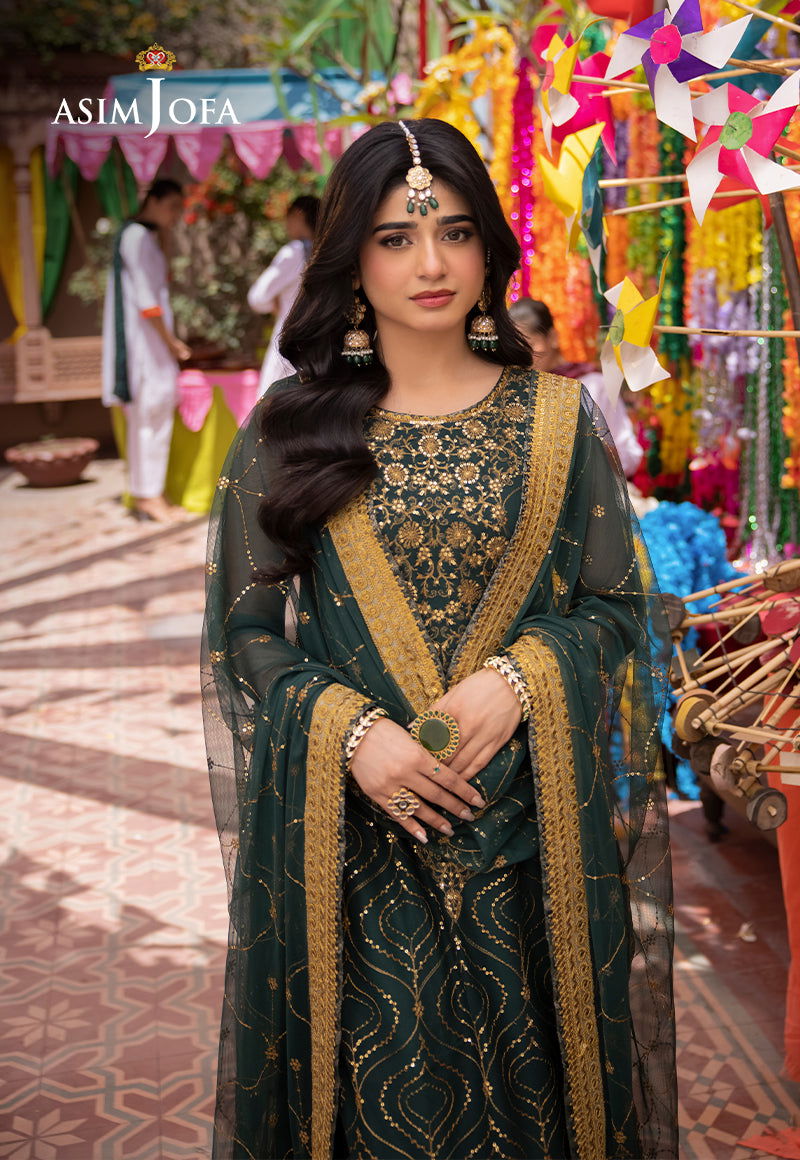 Asim Jofa Pyaar Diyan Gallan Unstitched 3pcs - Jotey