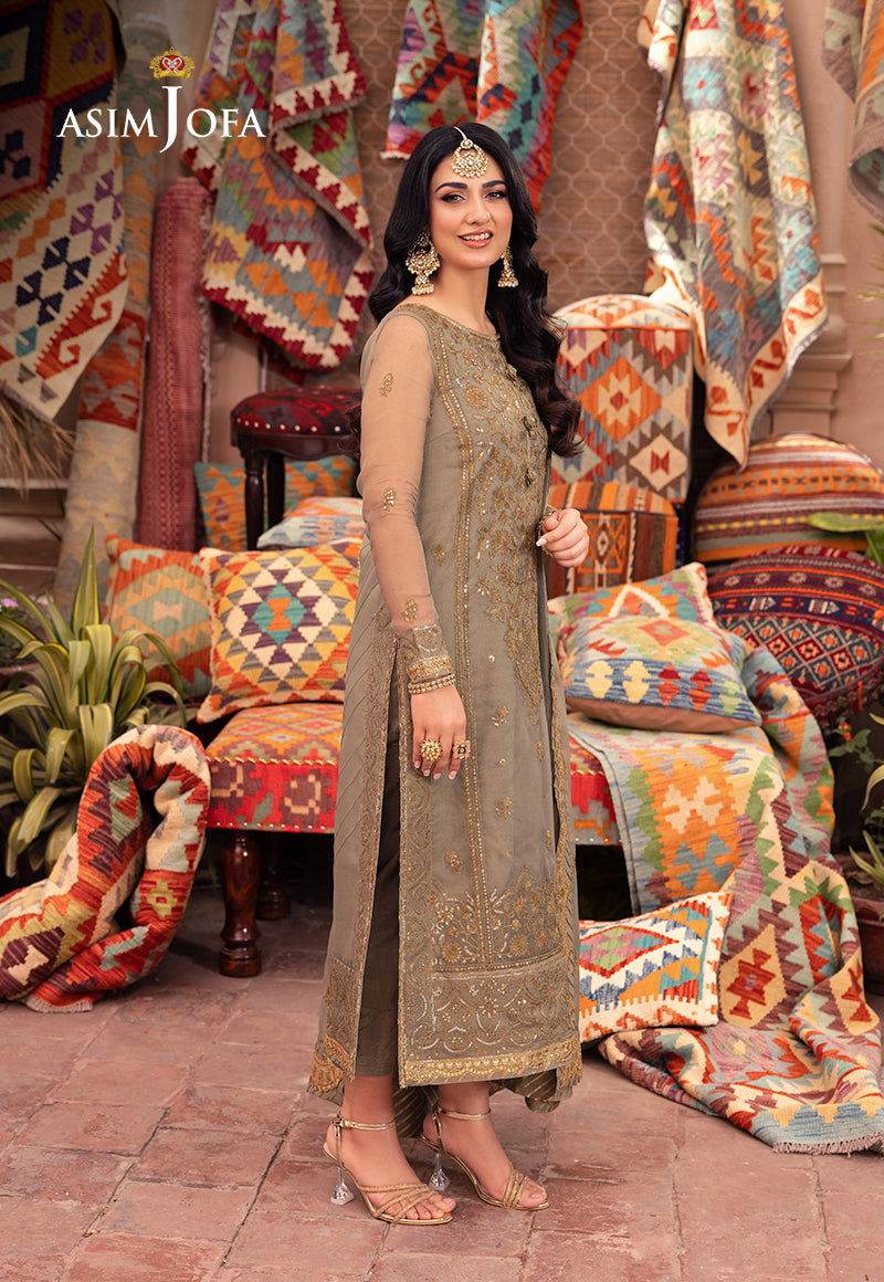 Asim Jofa Pyaar Diyan Gallan Unstitched 3pcs - Jotey