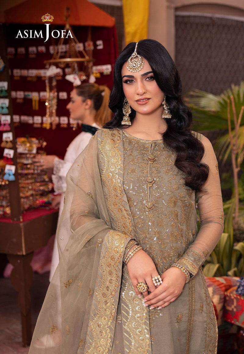 Asim Jofa Pyaar Diyan Gallan Unstitched 3pcs - Jotey