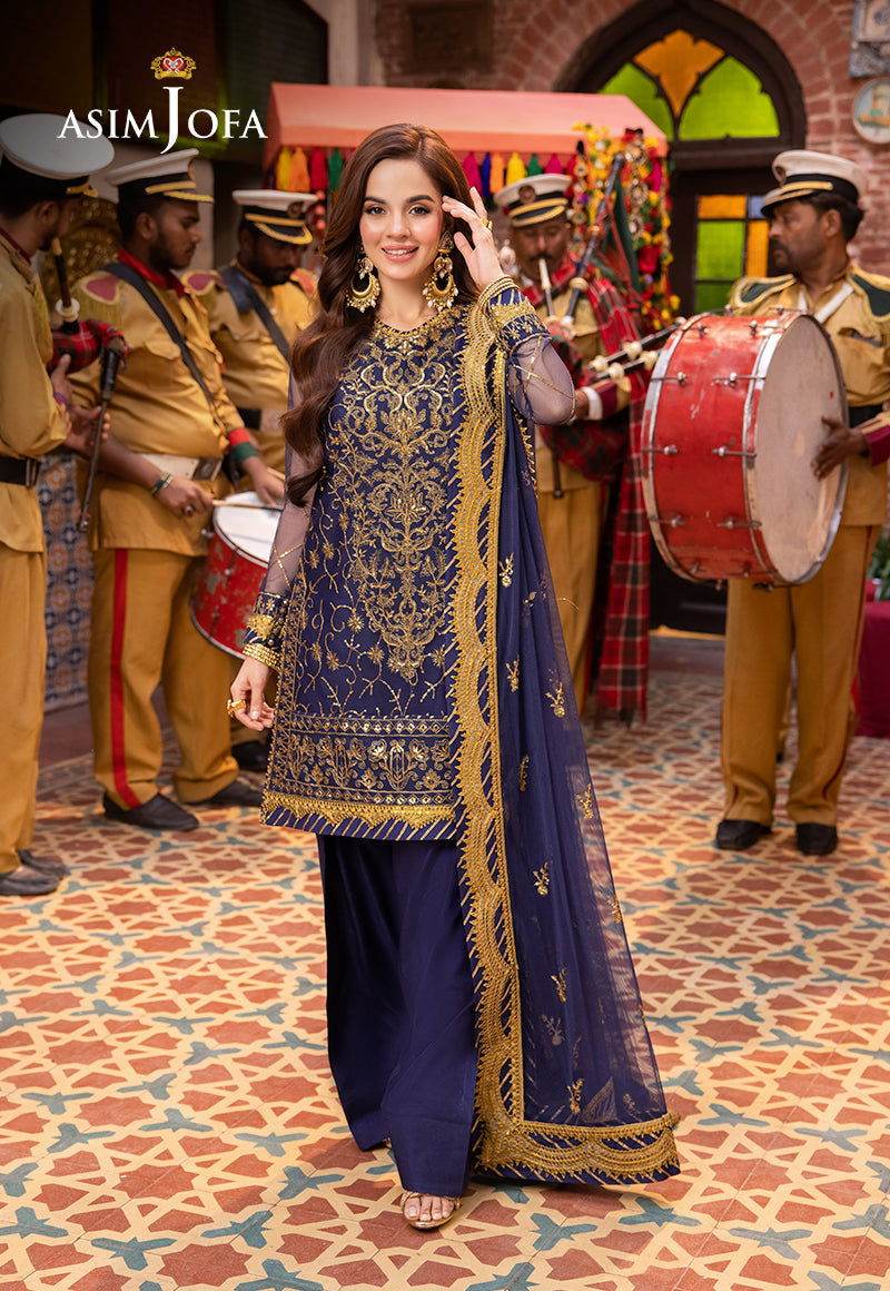 Asim Jofa Pyaar Diyan Gallan Unstitched 3pcs - Jotey