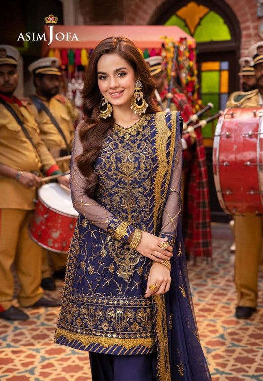Asim Jofa Pyaar Diyan Gallan Unstitched 3pcs - Jotey