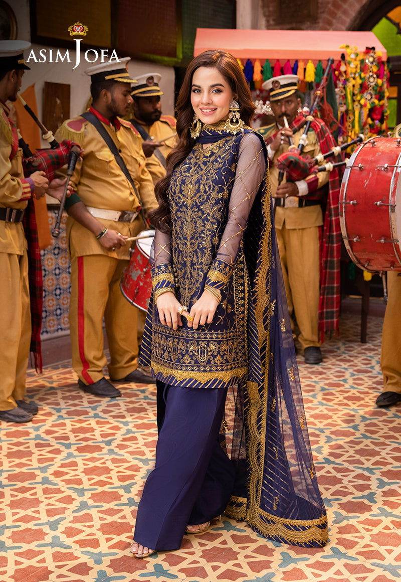 Asim Jofa Pyaar Diyan Gallan Unstitched 3pcs - Jotey