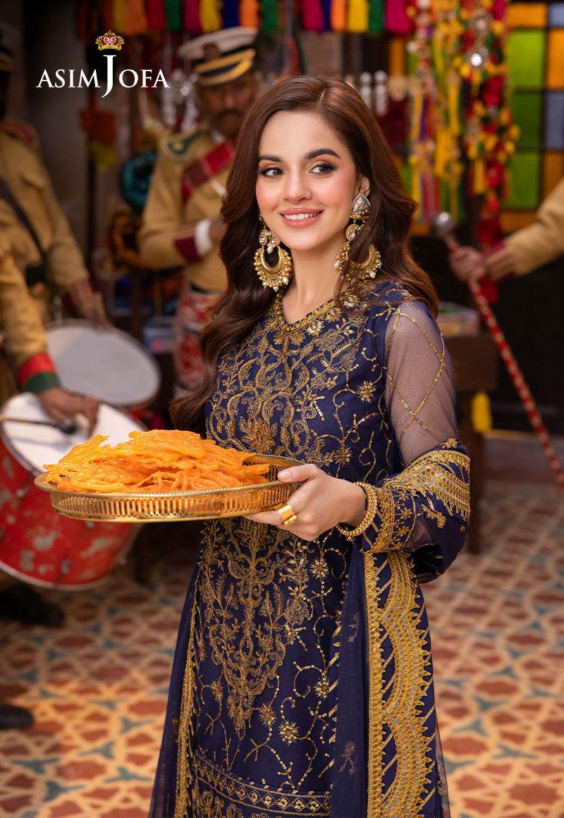 Asim Jofa Pyaar Diyan Gallan Unstitched 3pcs - Jotey