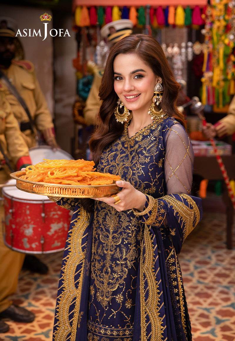 Asim Jofa Pyaar Diyan Gallan Unstitched 3pcs - Jotey