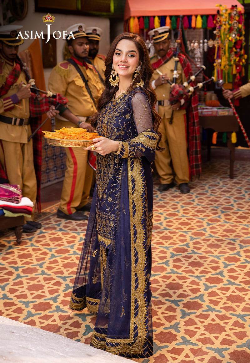 Asim Jofa Pyaar Diyan Gallan Unstitched 3pcs - Jotey