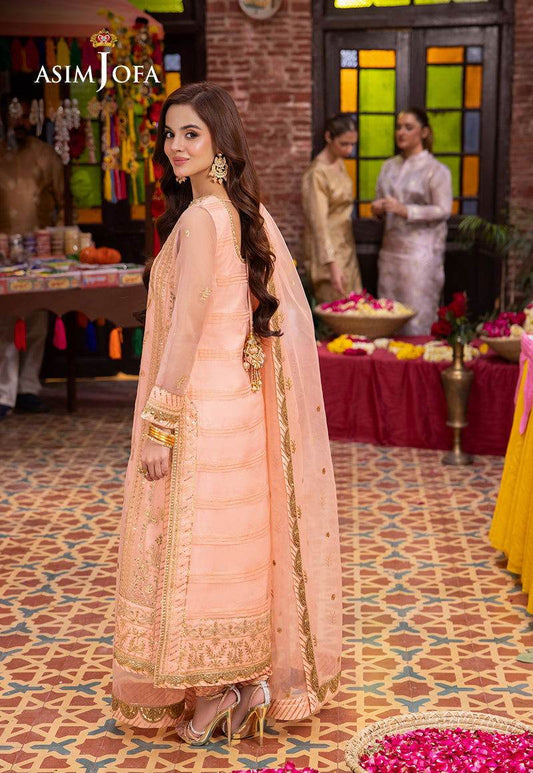 Asim Jofa Pyaar Diyan Gallan Unstitched 3pcs - Jotey