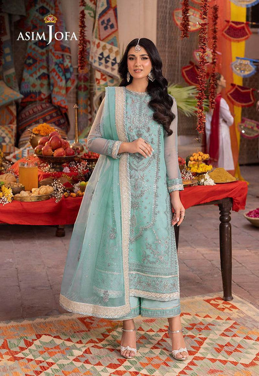 Asim Jofa Pyaar Diyan Gallan Unstitched 3pcs - Jotey