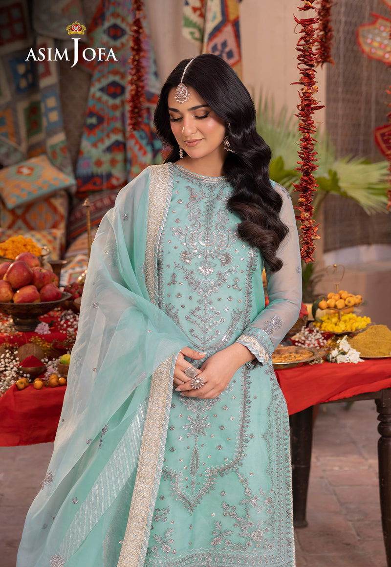 Asim Jofa Pyaar Diyan Gallan Unstitched 3pcs - Jotey