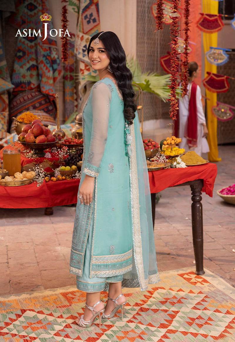 Asim Jofa Pyaar Diyan Gallan Unstitched 3pcs - Jotey