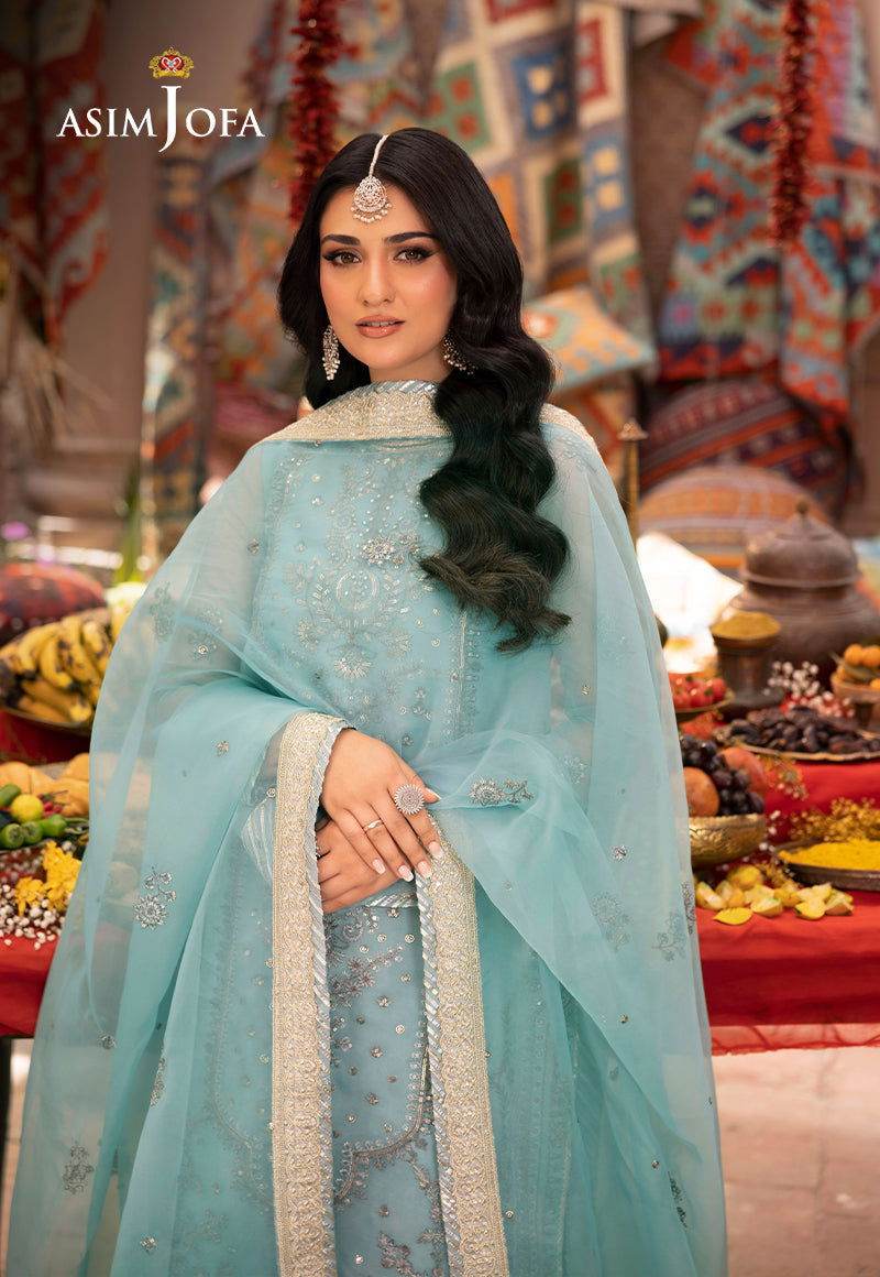 Asim Jofa Pyaar Diyan Gallan Unstitched 3pcs - Jotey