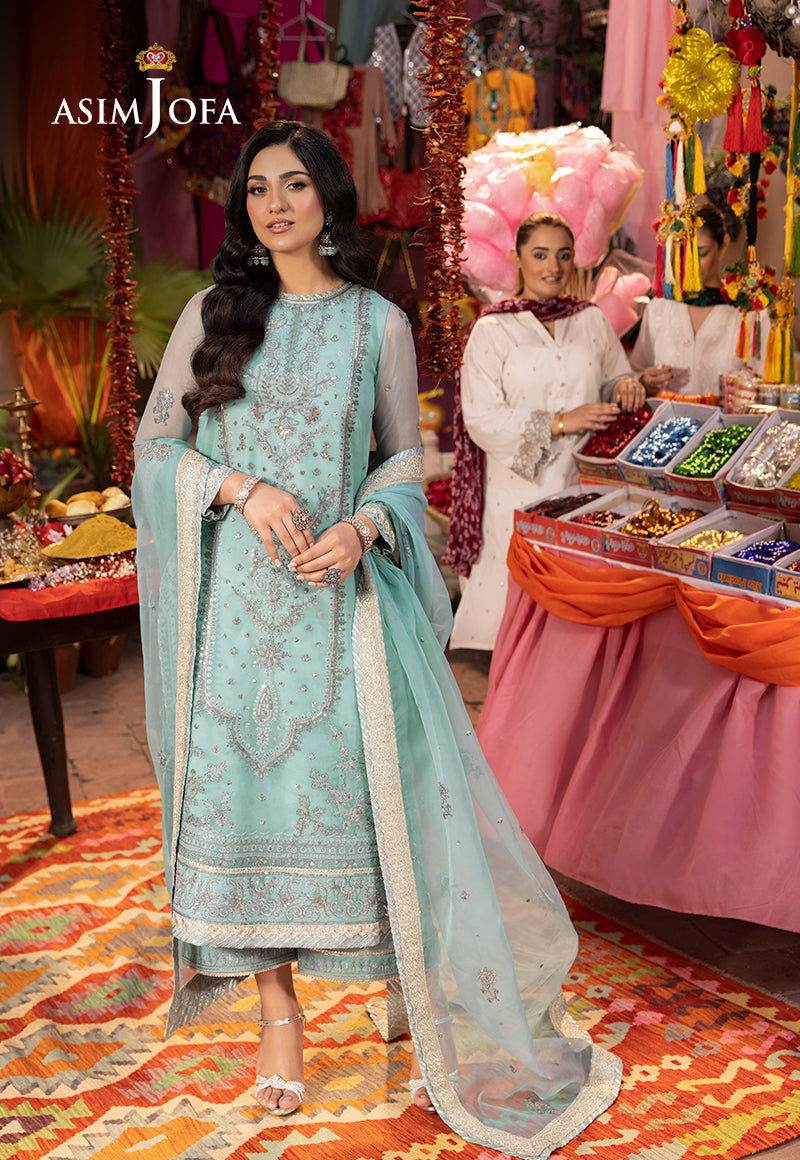 Asim Jofa Pyaar Diyan Gallan Unstitched 3pcs - Jotey