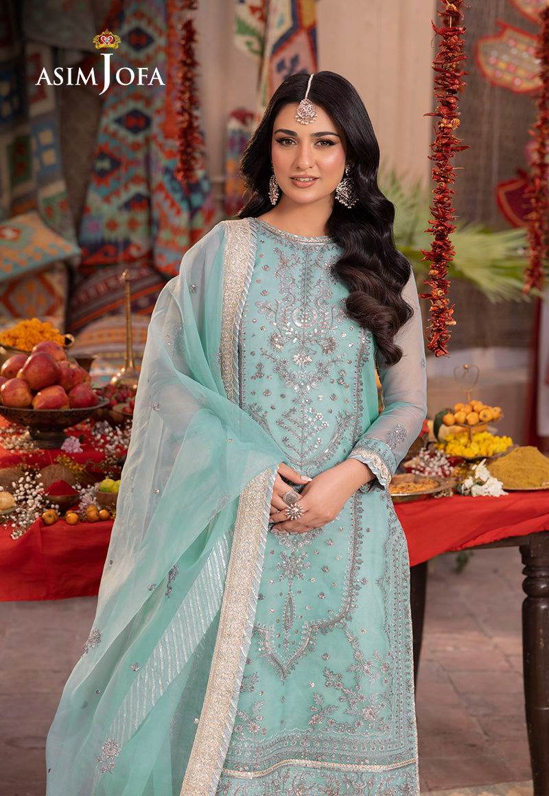 Asim Jofa Pyaar Diyan Gallan Unstitched 3pcs - Jotey