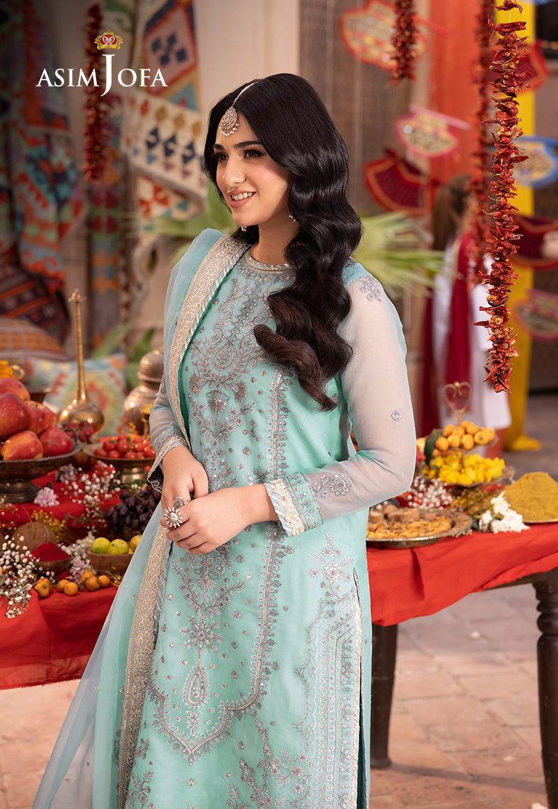 Asim Jofa Pyaar Diyan Gallan Unstitched 3pcs - Jotey