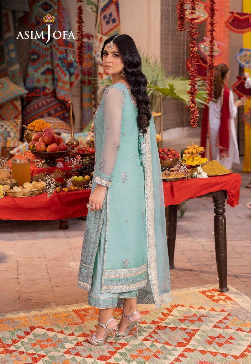 Asim Jofa Pyaar Diyan Gallan Unstitched 3pcs - Jotey