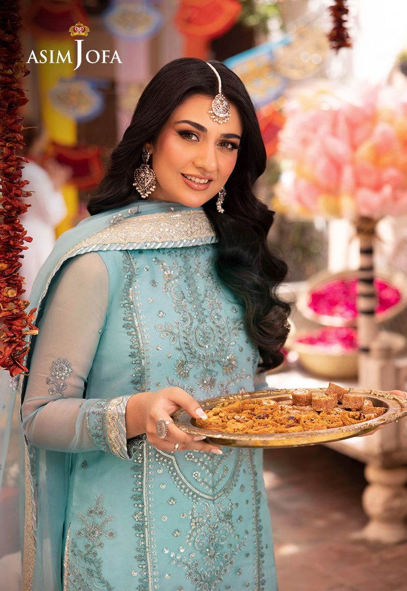 Asim Jofa Pyaar Diyan Gallan Unstitched 3pcs - Jotey