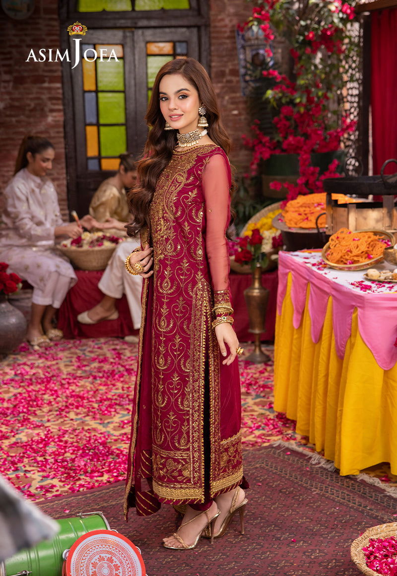 Asim Jofa Pyaar Diyan Gallan Unstitched 3pcs - Jotey