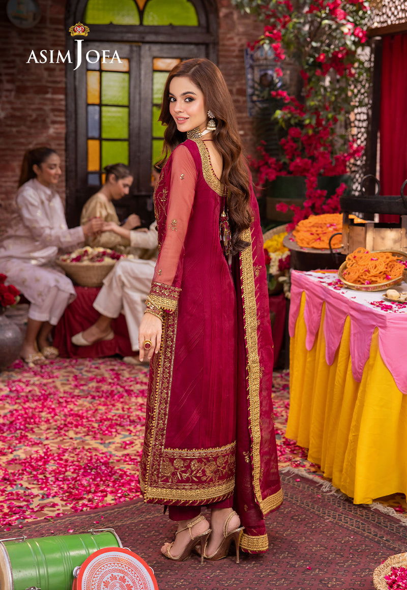Asim Jofa Pyaar Diyan Gallan Unstitched 3pcs - Jotey