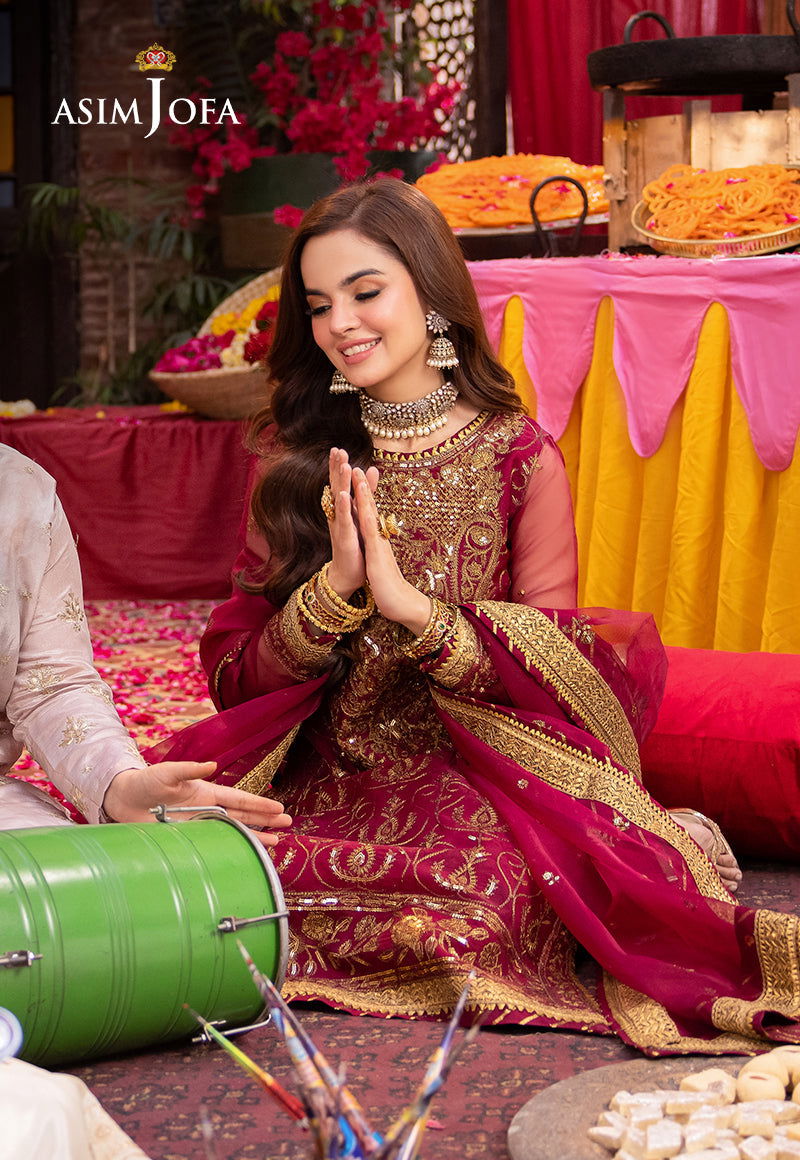 Asim Jofa Pyaar Diyan Gallan Unstitched 3pcs - Jotey