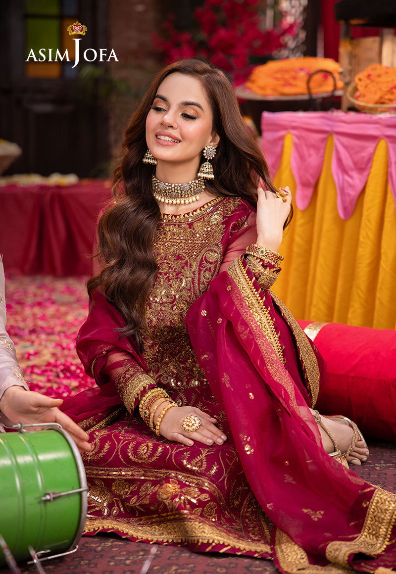 Asim Jofa Pyaar Diyan Gallan Unstitched 3pcs - Jotey