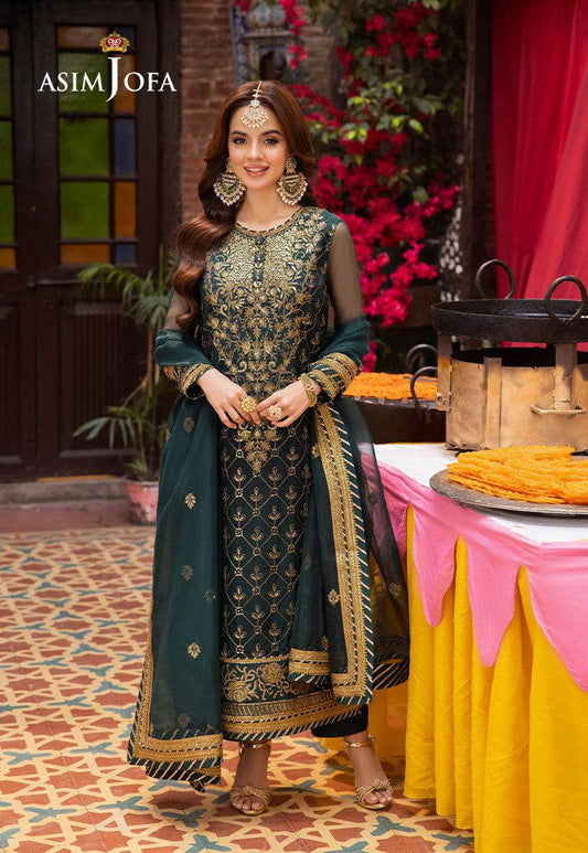 Asim Jofa Pyaar Diyan Gallan Unstitched 3pcs - Jotey
