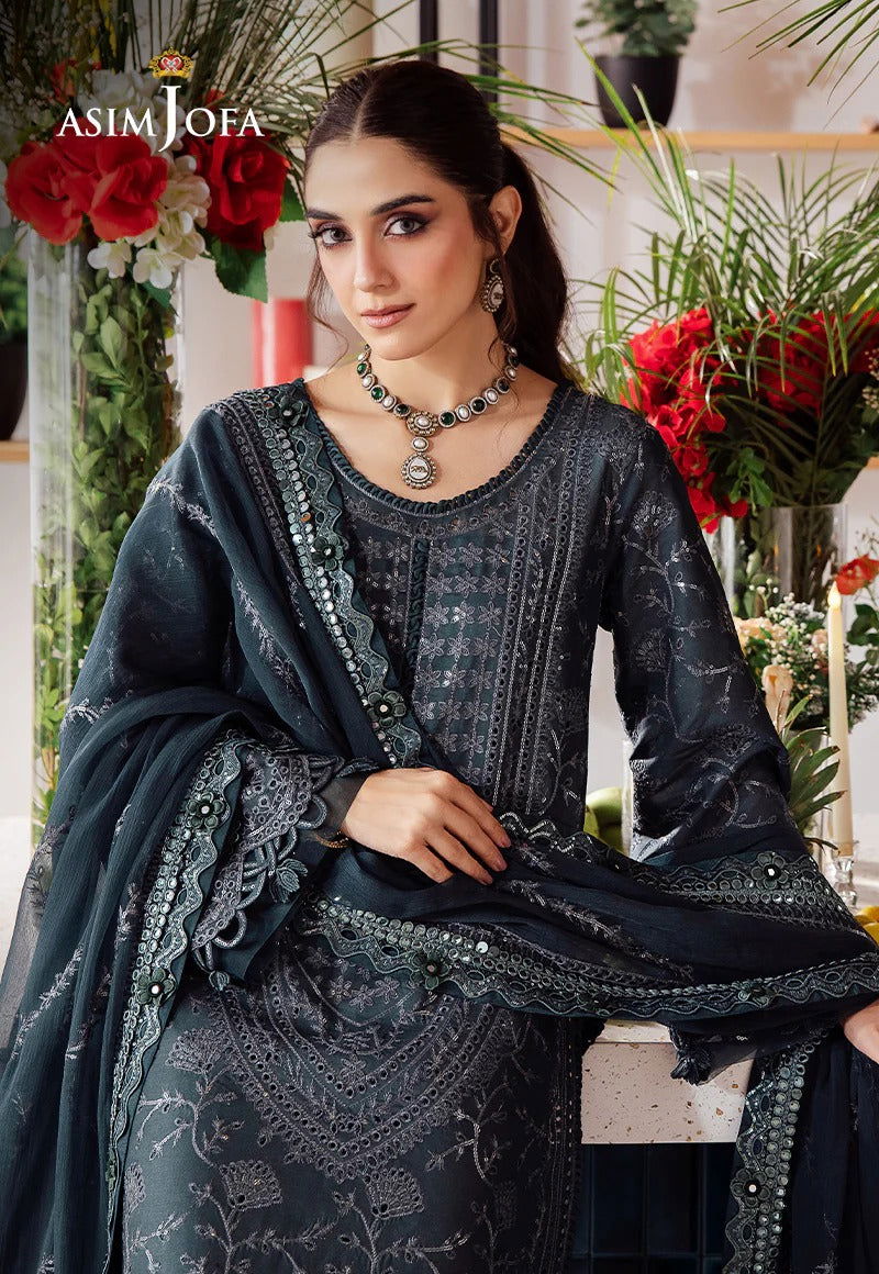 Asim Jofa Uraan  Embroidered Unstitched 3pcs - Jotey