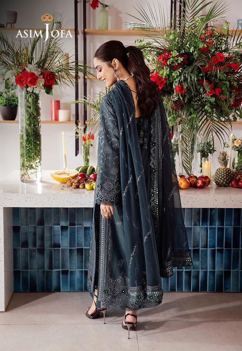 Asim Jofa Uraan  Embroidered Unstitched 3pcs - Jotey