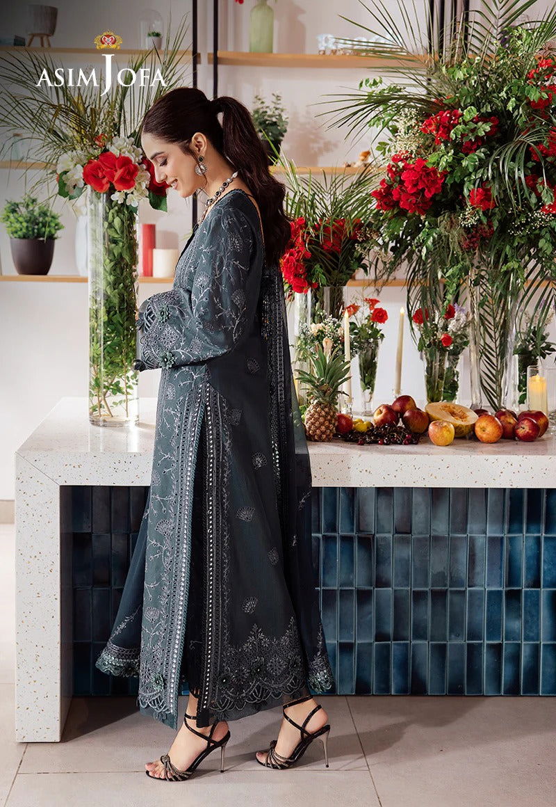Asim Jofa Uraan  Embroidered Unstitched 3pcs - Jotey