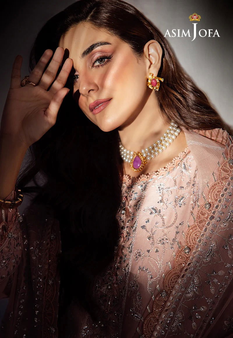 Asim Jofa Uraan  Embroidered Unstitched 3pcs - Jotey