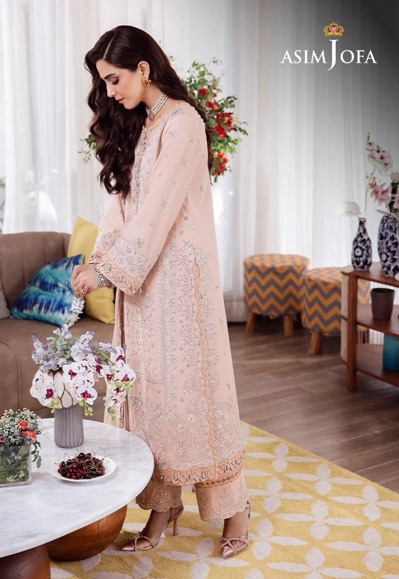 Asim Jofa Uraan  Embroidered Unstitched 3pcs - Jotey