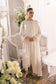 Azure Eid Drop 1 Ensembles Chiffon Unstitched 3Pcs - Jotey