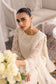 Azure Eid Drop 1 Ensembles Chiffon Unstitched 3Pcs - Jotey